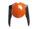 Descuento Carenados Moto Kawasaki ZX6R 2007-2008 - Naranja Negro Ninja