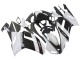 Descuento Carenado Moto Kawasaki ZX6R 2007-2008 - Blanco Negro
