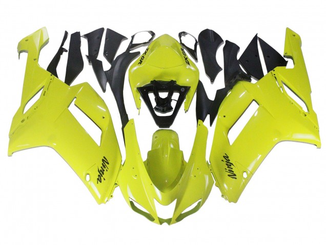 Descuento Carenados Moto Kawasaki ZX6R 2007-2008 - Amarillo Ninja