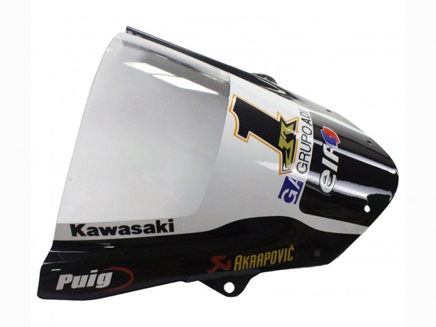 Descuento Carenados Moto Kawasaki ZX6R 2009-2012 - Verde Negro Brillante Amarillo Blanco Rojo Elf Monstruo