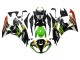 Descuento Carenados Moto Kawasaki ZX6R 2009-2012 - Verde Negro Brillante Amarillo Blanco Rojo Elf Monstruo