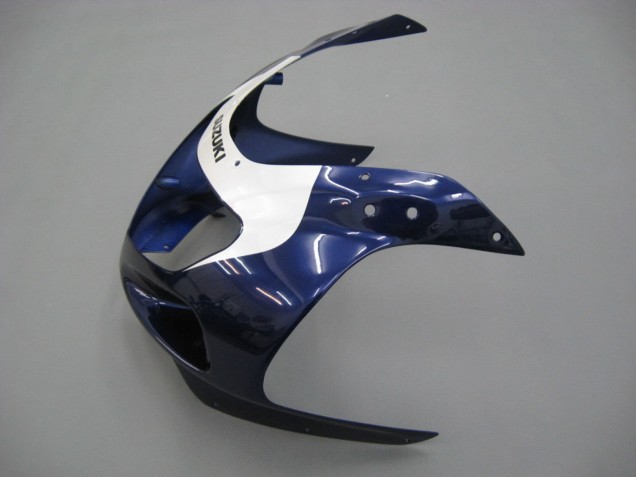 Descuento Carenado Moto Suzuki GSXR1000 2000-2002 - Blanco Azul Negro Rojo