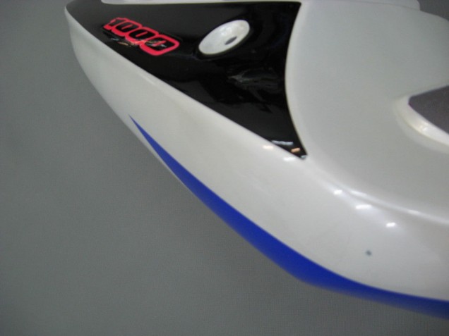 Descuento Carenado Moto Suzuki GSXR1000 2000-2002 - Blanco Azul Negro Rojo