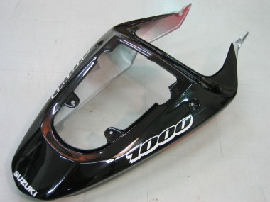 Descuento Carenados Moto Suzuki GSXR1000 2000-2002 - Rojo Plata Blanco Negro