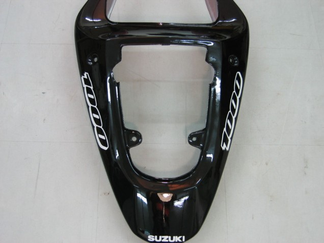 Descuento Carenados Moto Suzuki GSXR1000 2000-2002 - Rojo Plata Blanco Negro