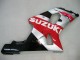 Descuento Carenados Moto Suzuki GSXR1000 2000-2002 - Rojo Plata Blanco Negro