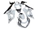 Descuento Carenados Moto Suzuki GSXR1000 2000-2002 - Blanco Negro Motul Corona