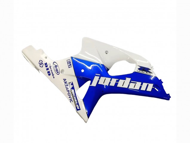Descuento Carenados Moto Suzuki GSXR1000 2000-2002 - Blanco Azul Jordan 59