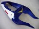 Descuento Carenados Moto Suzuki GSXR1000 2000-2002 - Amarillo Azul Oscuro Blanco Motul Corona
