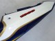 Descuento Carenados Moto Suzuki GSXR1000 2000-2002 - Amarillo Azul Oscuro Blanco Motul Corona