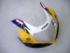 Descuento Carenados Moto Suzuki GSXR1000 2000-2002 - Amarillo Azul Oscuro Blanco Motul Corona