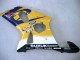 Descuento Carenados Moto Suzuki GSXR1000 2000-2002 - Amarillo Azul Oscuro Blanco Motul Corona