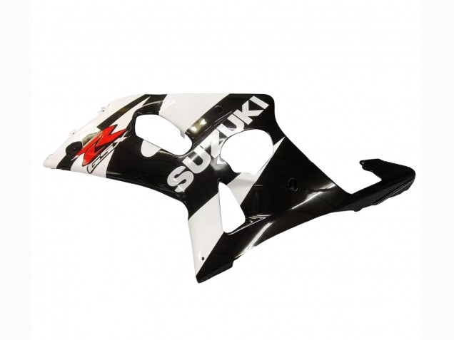 Descuento Carenados Moto Suzuki GSXR1000 2000-2002 - Blanco Negro Brillante Rojo