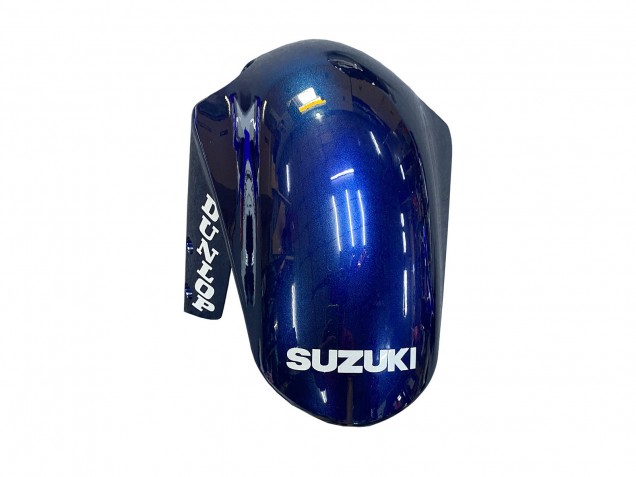 Descuento Carenados Moto Suzuki GSXR1000 2000-2002 - Azul Blanco Plata Castrol Dunlop