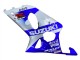 Descuento Carenados Moto Suzuki GSXR1000 2000-2002 - Azul Blanco Plata Castrol Dunlop