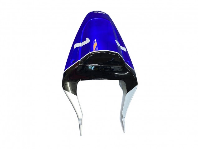 Descuento Carenados Moto Suzuki GSXR1000 2000-2002 - Azul Blanco Plata Castrol Dunlop