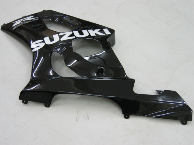 Descuento Carenados Moto Suzuki GSXR 1000 2003-2004 - Negro Mate Brillante