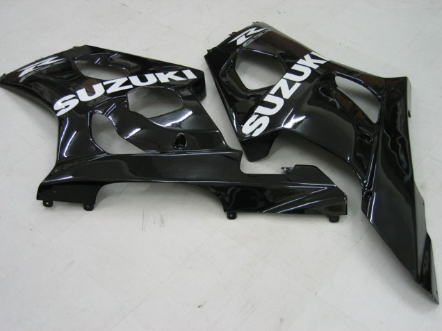 Descuento Carenados Moto Suzuki GSXR 1000 2003-2004 - Negro Mate Brillante