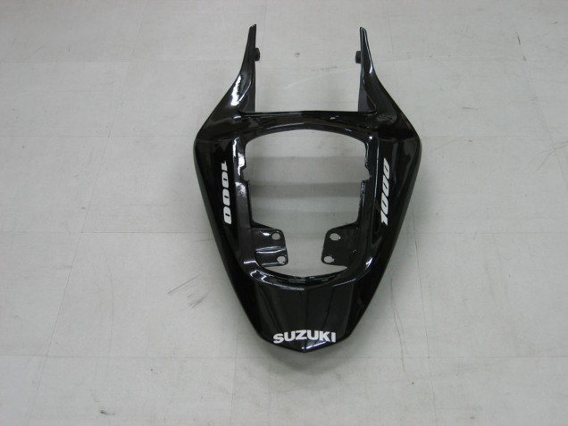 Descuento Carenados Moto Suzuki GSXR 1000 2003-2004 - Negro Mate Brillante