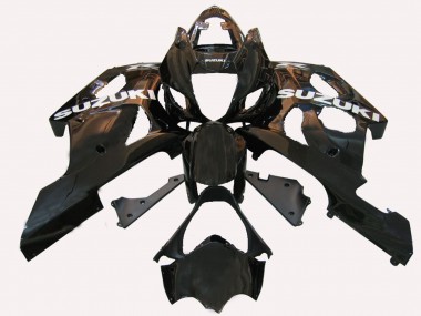 Descuento Carenados Moto Suzuki GSXR 1000 2003-2004 - Negro Mate Brillante