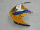 Descuento Carenados Moto Suzuki GSXR 1000 2003-2004 - Amarillo Blanco Azul Negro Corona