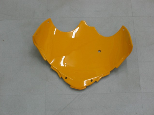 Descuento Carenados Moto Suzuki GSXR 1000 2003-2004 - Amarillo Blanco Azul Negro Corona