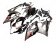 Descuento Carenado Moto Suzuki GSXR 1000 2005-2006 - Plata Negro Rojo