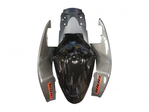 Descuento Carenado Moto Suzuki GSXR 1000 2005-2006 - Plata Negro Rojo