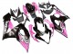 Descuento Carenados Moto Suzuki GSXR 1000 2005-2006 - Negro Brillante Rosa