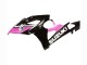 Descuento Carenados Moto Suzuki GSXR 1000 2005-2006 - Negro Brillante Rosa