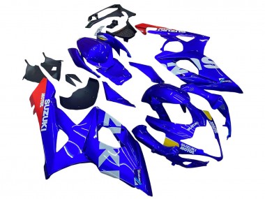 Descuento Carenados Moto Suzuki GSXR 1000 2005-2006 - Azul Amarillo Blanco Rojo Motul