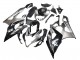 Descuento Carenados Moto Suzuki GSXR 1000 2005-2006 - Negro Brillante Gris