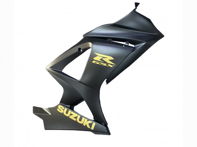 Descuento Carenados Moto Suzuki GSXR 1000 2007-2008 - Negro Mate Oro Calcomanía
