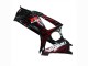 Descuento Carenados Moto Suzuki GSXR 1000 2007-2008 - Negro Rojo Llama