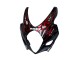 Descuento Carenados Moto Suzuki GSXR 1000 2007-2008 - Negro Rojo Llama
