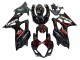 Descuento Carenados Moto Suzuki GSXR 1000 2007-2008 - Negro Rojo Llama