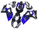 Descuento Kits Carenado Moto Suzuki GSXR 1000 2007-2008 - Azul Negro Brillante