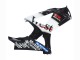 Descuento Carenados Moto Suzuki GSXR 1000 2007-2008 - Negro Brillante Blanco West