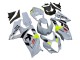 Descuento Carenados Moto Suzuki GSXR 1000 2007-2008 - Gris Claro Verde Negro