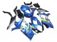 Descuento Carenados Moto Suzuki GSXR 1000 2007-2008 - Azul Amarillo Negro