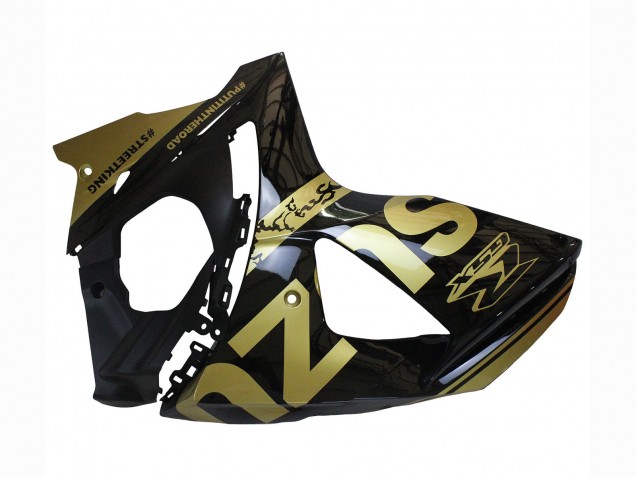 Descuento Carenados Moto Suzuki GSXR 1000 2009-2016 - Negro Brillante Oro