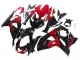 Descuento Kits Carenado Moto Suzuki GSXR 1000 2009-2016 - Negro Brillante Rojo