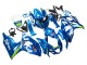 Descuento Carenados Moto Suzuki GSXR 1000 2009-2016 - Azul Claro Verde Motul 29 Ecstar
