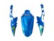 Descuento Carenados Moto Suzuki GSXR 1000 2009-2016 - Azul Claro Verde Motul 29 Ecstar