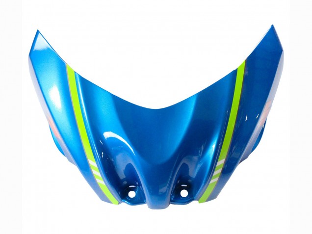 Descuento Carenados Moto Suzuki GSXR 1000 2009-2016 - Azul Claro Verde Motul 29 Ecstar