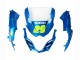 Descuento Carenados Moto Suzuki GSXR 1000 2009-2016 - Azul Claro Verde Motul 29 Ecstar