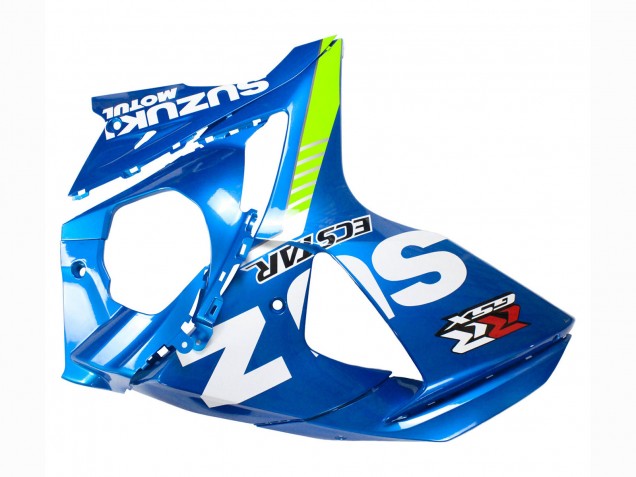 Descuento Carenados Moto Suzuki GSXR 1000 2009-2016 - Azul Claro Verde Motul 29 Ecstar