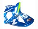 Descuento Carenados Moto Suzuki GSXR 1000 2009-2016 - Azul Claro Verde Motul 29 Ecstar