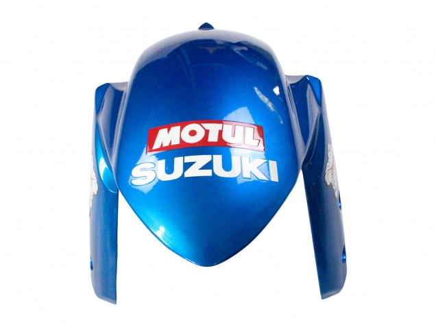 Descuento Carenados Moto Suzuki GSXR 1000 2009-2016 - Azul Claro Verde Motul 29 Ecstar