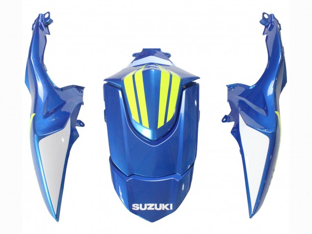 Descuento Carenados Moto Suzuki GSXR 1000 2009-2016 - Azul Claro Verde Rojo Motul